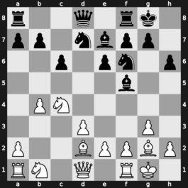 Manila Interzonal 1990 – Round 5 – Damljanovic, Branko – 1-0 – Anand, Viswanathan – G94