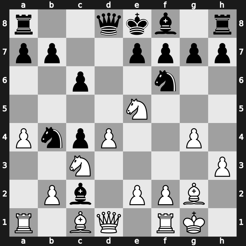 Manila Interzonal 1990 – Round 9 – Gelfand, Boris – 1-0 – Nikolic, Predrag – G146