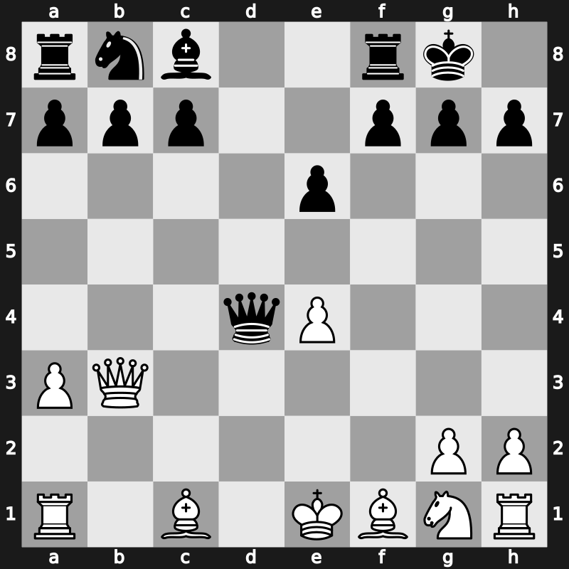 Manila Interzonal 1990 – Round 10 – Lin Hanyu, Tony – 0-1 – Agdestein, Simen – G164