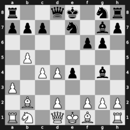 Novi Sad olm 1990 – Round 6 – Wojtkiewicz, Aleksander – 1/2-1/2 – Timman, Jan H – G38