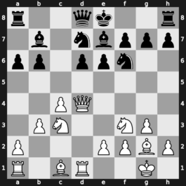 Novi Sad olm 1990 – Round 7 – Ljubojevic, Ljubomir – 1/2-1/2 – Ftacnik, Lubomir – G41
