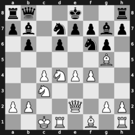 Novi Sad olm 1990 – Round 7 – Agdestein, Simen – 1/2-1/2 – Latorre Miralles, Gerard – G46