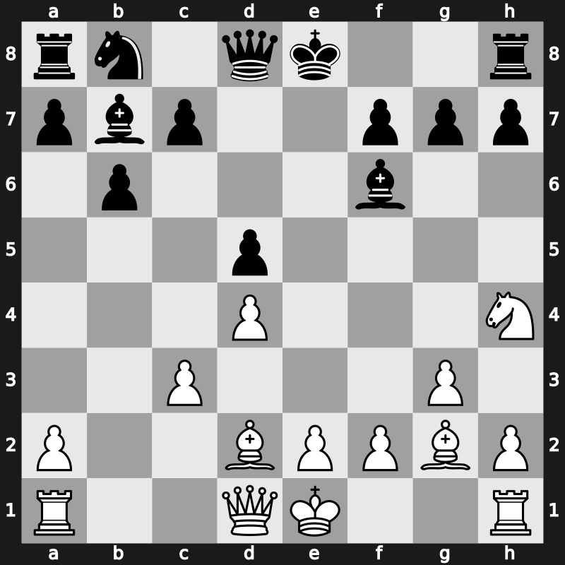Novi Sad olm 1990 – Round 9 – Ivanchuk, Vasyl – 1-0 – Xu, Jun(SD) – G56