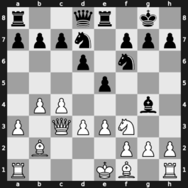 Novi Sad olm 1990 – Round 12 – Barbero, Gerardo F – 0-1 – Timman, Jan H – G87