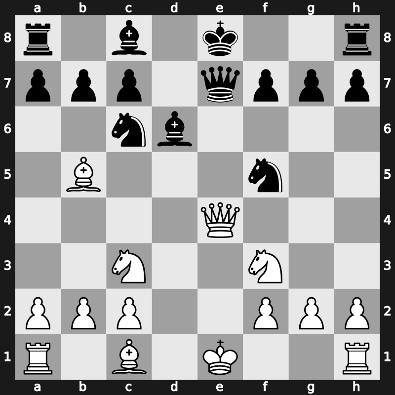World Championship 35th-KK5 1990 – Round 10 – Kasparov, Garry – 1/2-1/2 – Karpov, Anatoly – G8