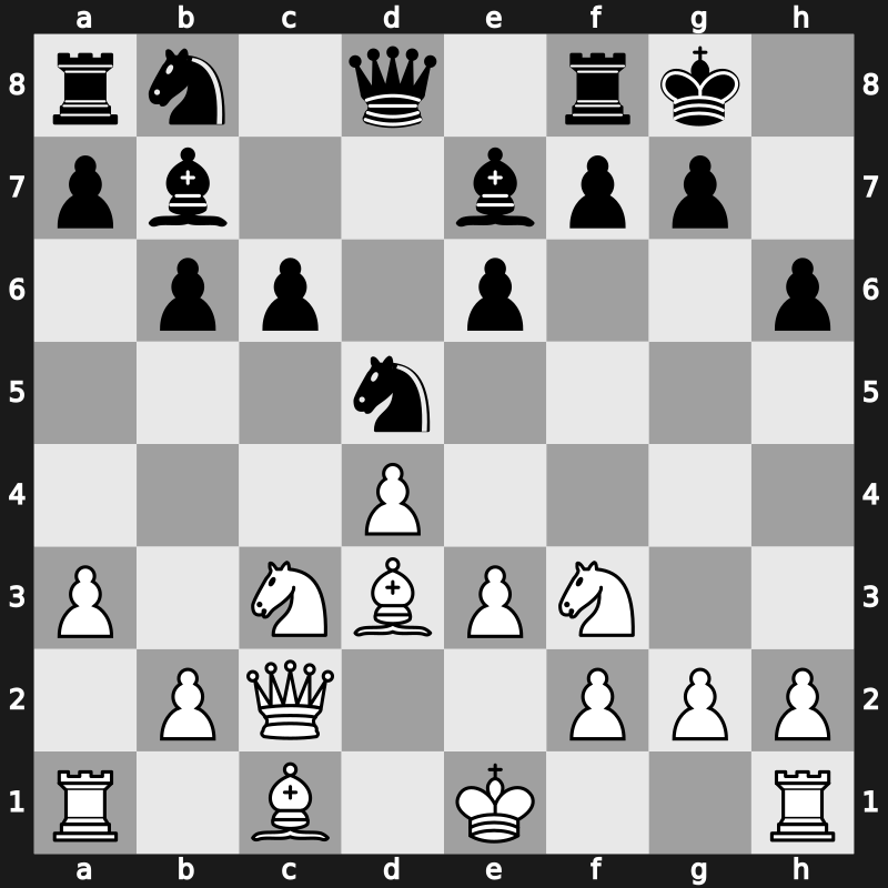 Belgrade 1989 – Round 1 – Kasparov, Garry – 1/2-1/2 – Hjartarson, Johann – G7