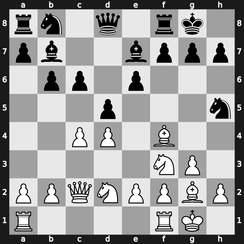 Euwe Memorial 1989 – Round 4 – Timman, Jan H – 1-0 – Short, Nigel D – G10