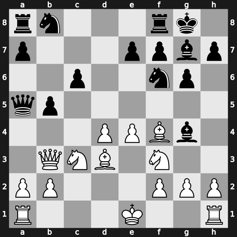 Interpolis 1989 – Round 5 – Piket, Jeroen – 0-1 – Korchnoi, Viktor – G19