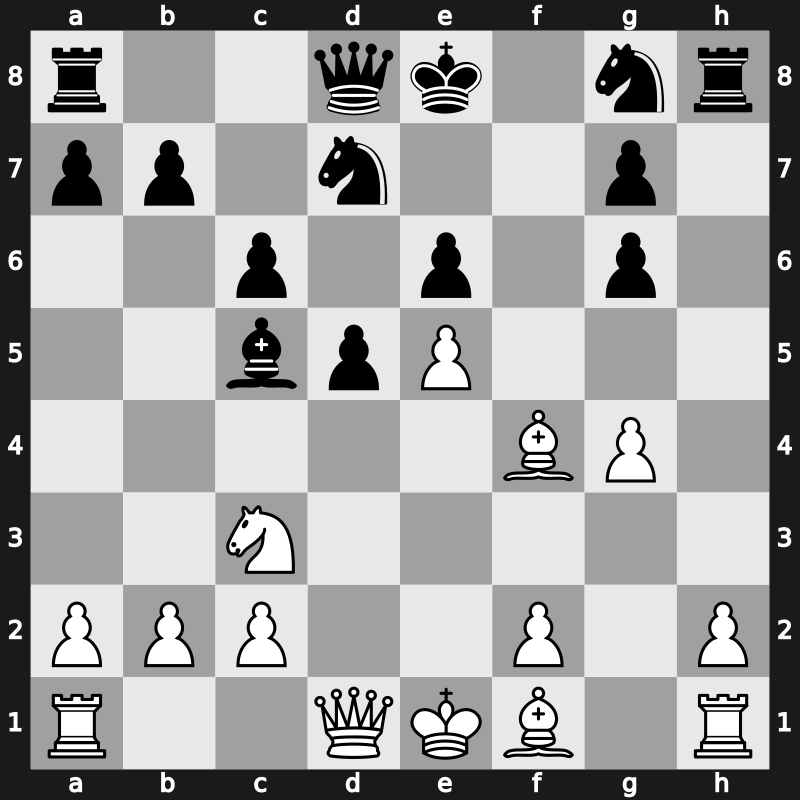 Interpolis 1989 – Round 6 – Sax, Gyula – 1/2-1/2 – Korchnoi, Viktor – G23