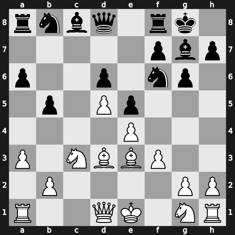 Interpolis 1989 – Round 7 – Ivanchuk, Vasyl – 1/2-1/2 – Piket, Jeroen – G24
