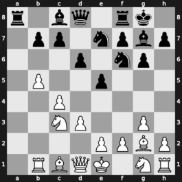 Interpolis 1989 – Round 12 – Korchnoi, Viktor – 1/2-1/2 – Piket, Jeroen – G41