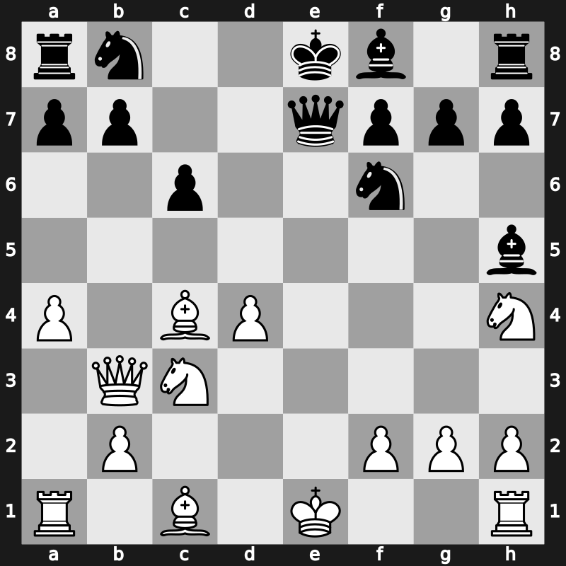 World Cup 1989 – Round 1 – Salov, Valery – 1-0 – Nikolic, Predrag – G8