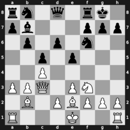 World Cup 1989 – Round 1 – Vaganian, Rafael A – 1/2-1/2 – Nikolic, Predrag – G44