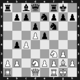 World Cup 1989 – Round 3 – Portisch, Lajos – 1-0 – Korchnoi, Viktor – G51