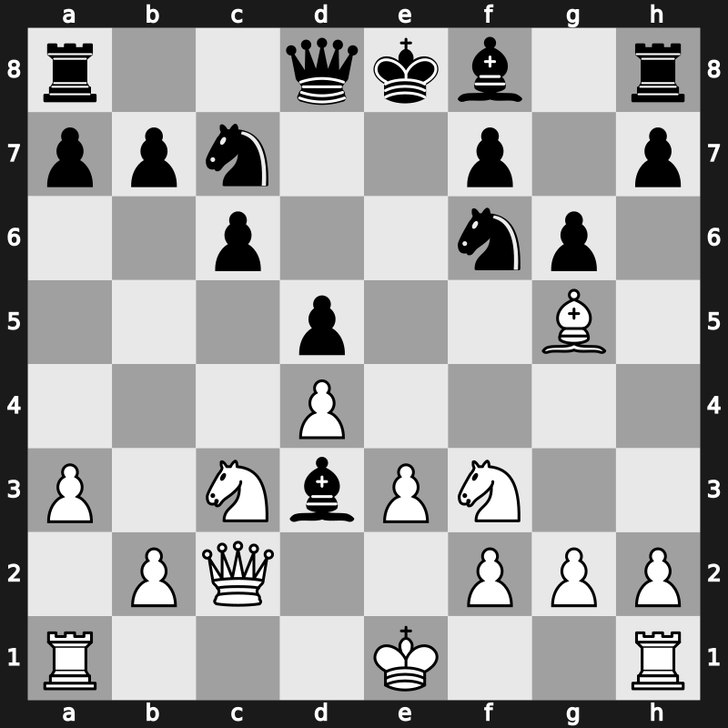World Cup 1989 – Round 12 – Andersson, Ulf 1949 – 1/2-1/2 – Ribli, Zoltan – G72