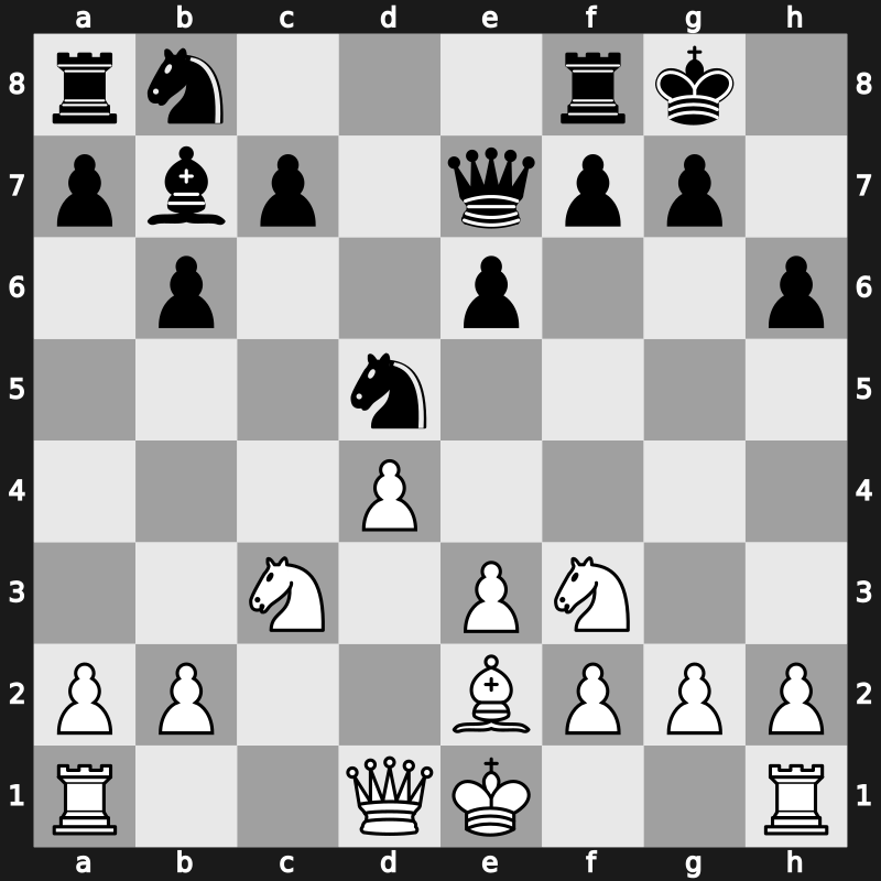 World Cup 1989 – Round 1 – Vaganian, Rafael A – 1/2-1/2 – Beliavsky, Alexander G – G6