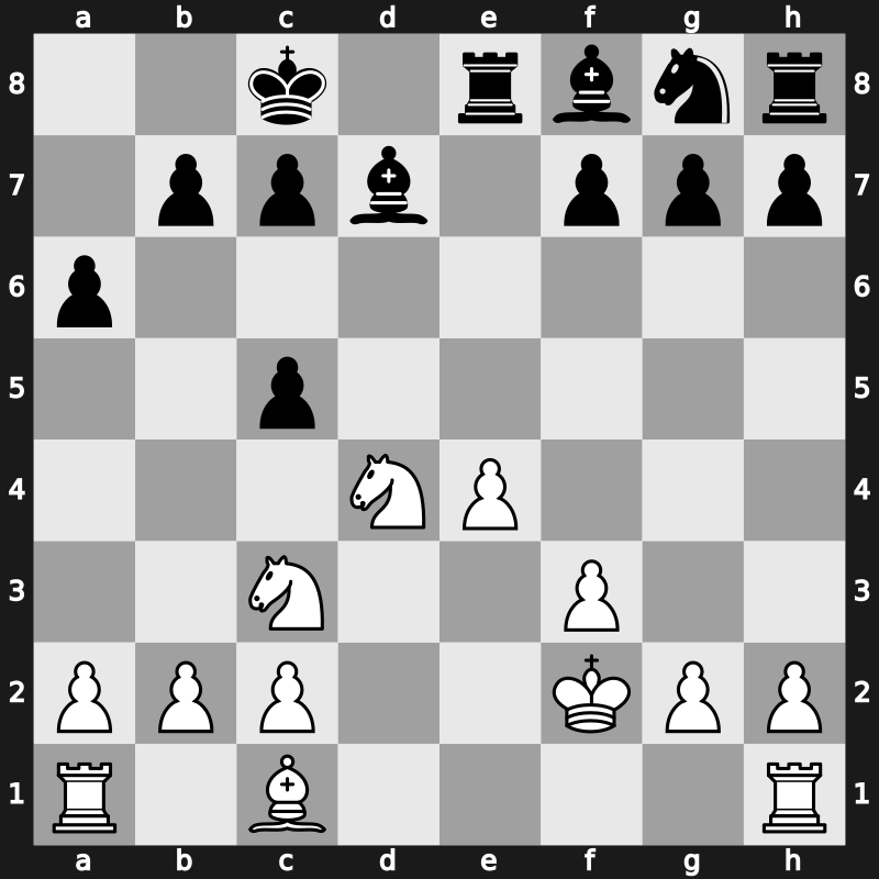 World Cup 1989 – Round 1 – Ljubojevic, Ljubomir – 1/2-1/2 – Nikolic, Predrag – G59