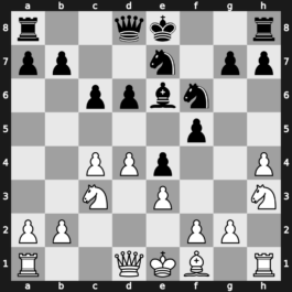 World Cup 1989 – Round ? – Vaganian, Rafael A – 1/2-1/2 – Nikolic, Predrag – G94