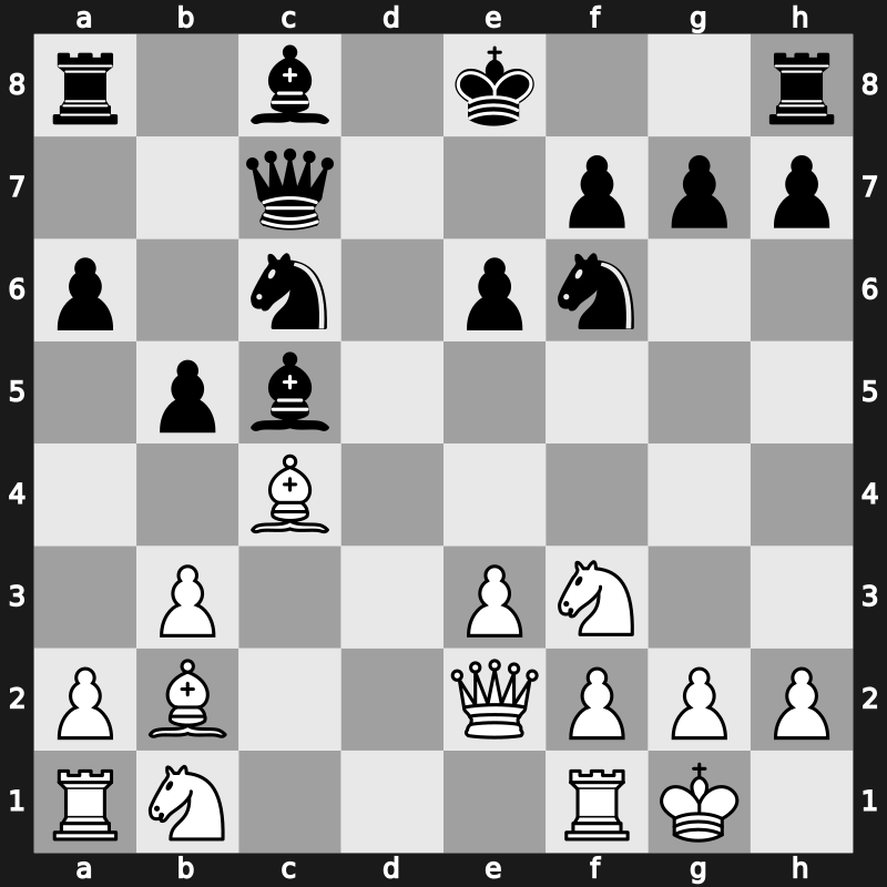 World Cup 1989 – Round 1 – Nogueiras Santiago, Jesus – 1/2-1/2 – Huebner, Robert – G9