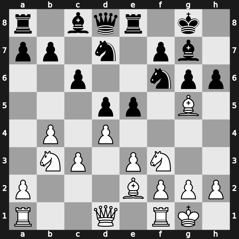 World Cup 1989 – Round 1 – Vaganian, Rafael A – 1/2-1/2 – Nunn, John D M – G37