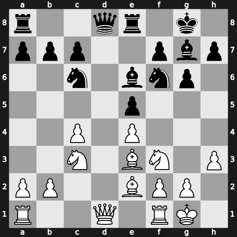 World Cup 1989 – Round 1 – Nogueiras Santiago, Jesus – 1/2-1/2 – Hjartarson, Johann – G38