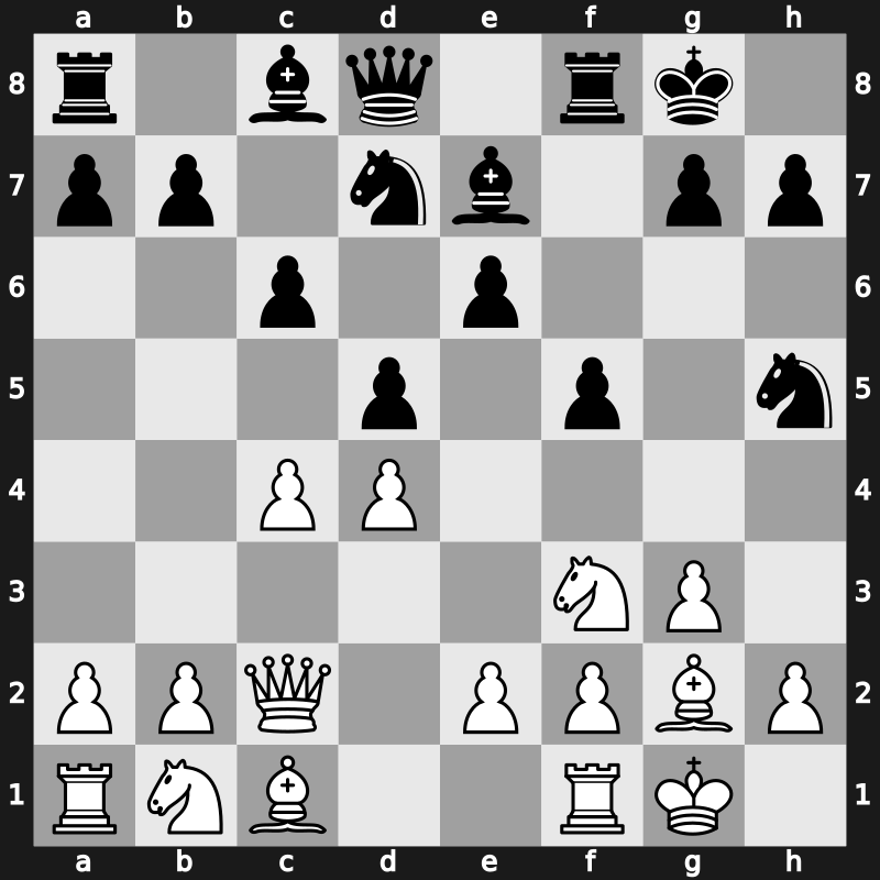 Hastings8899 1988 – Round 1 – Korchnoi, Viktor – 1/2-1/2 – Chandler, Murray G – G7