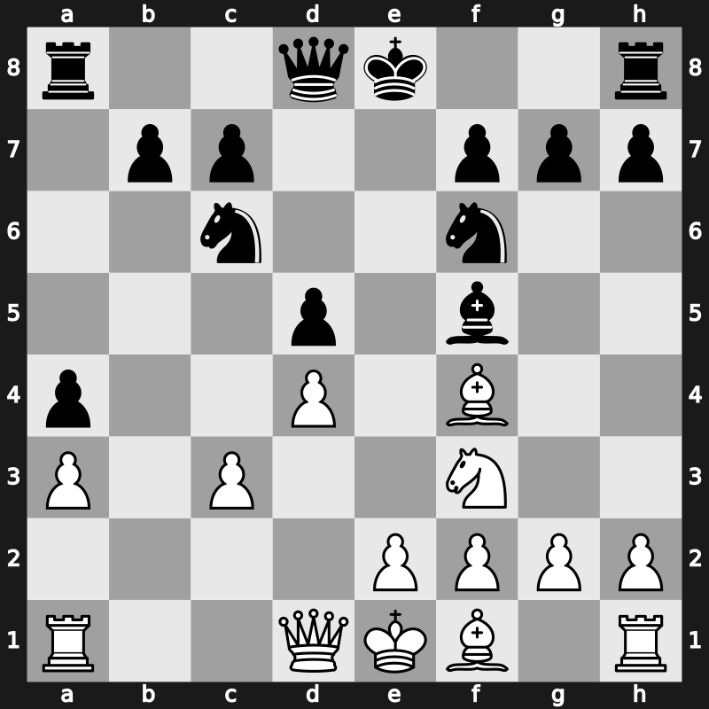 Hastings8899 1988 – Round 1 – Speelman, Jon S – 1/2-1/2 – Short, Nigel D – G29