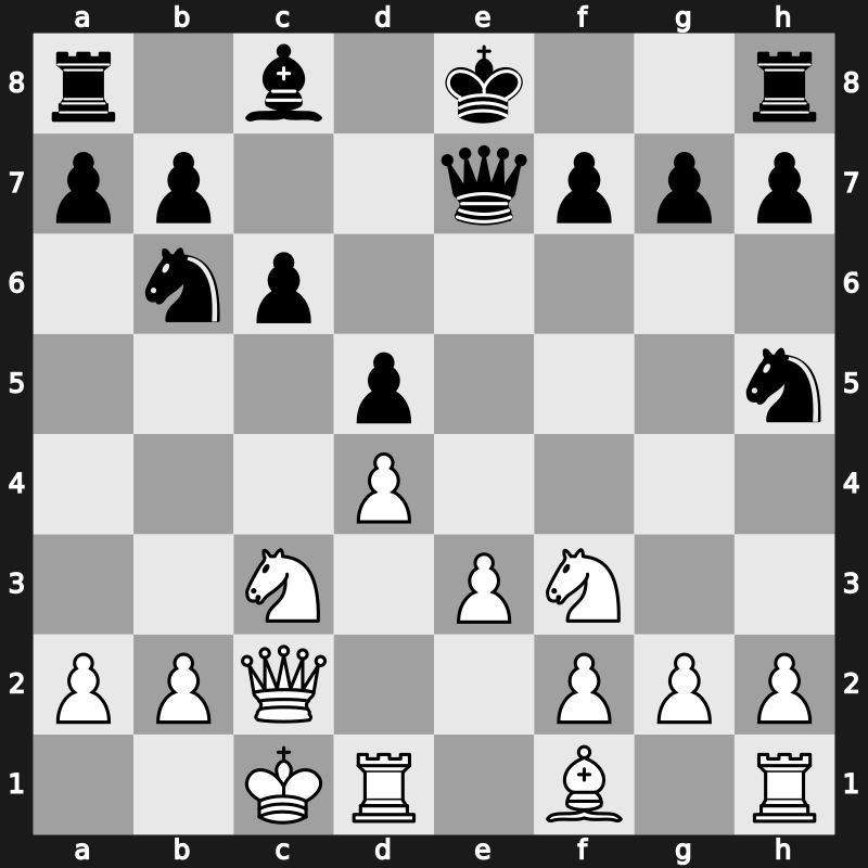Moskou ch-URS 1988 – Round 1 – Kasparov, Garry – 1/2-1/2 – Smyslov, Vassily – G8