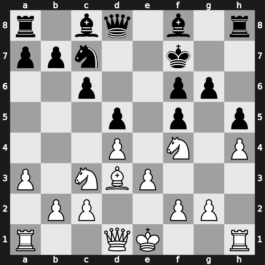 Moskou ch-URS 1988 – Round 1 – Salov, Valery – 1-0 – Malaniuk, Vladimir P – G11