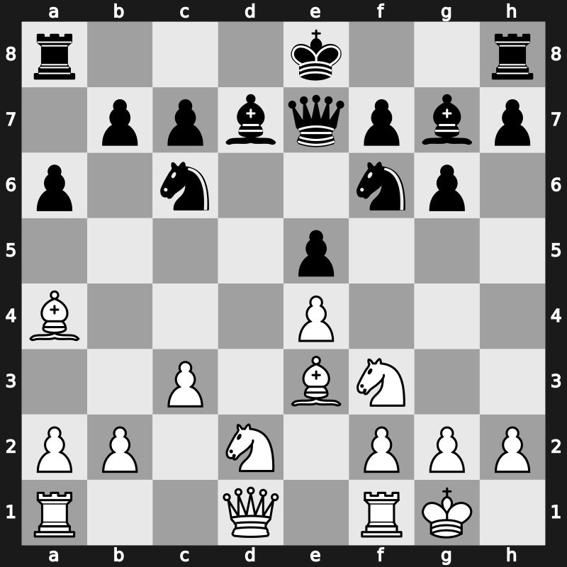 Moskou ch-URS 1988 – Round 1 – Sokolov, Albert – 1/2-1/2 – Yudasin, Leonid – G43