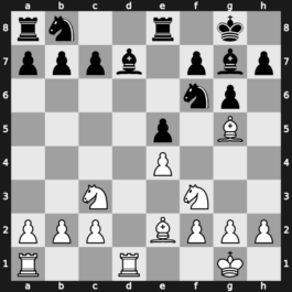 Moskou ch-URS 1988 – Round 1 – Sokolov, Andrei – 1/2-1/2 – Khalifman, Alexander – G55