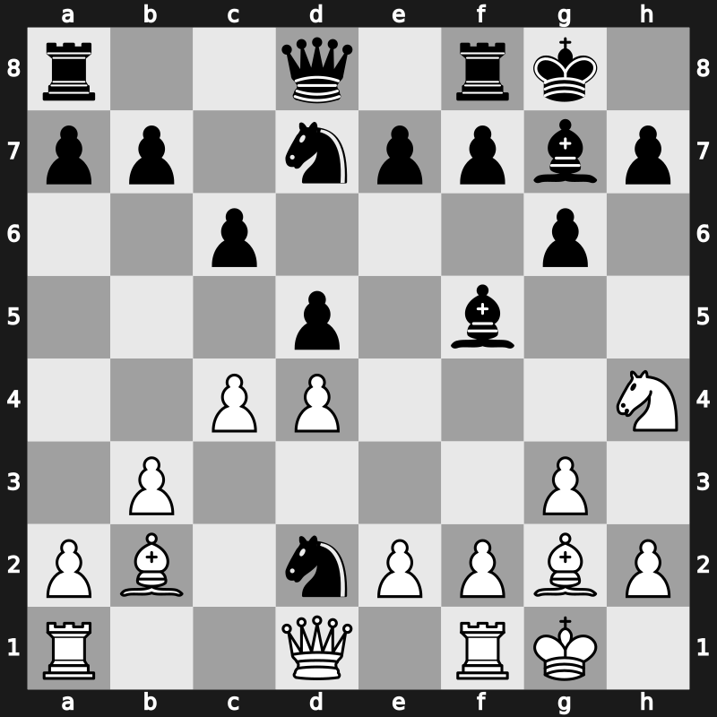 OHRA 1988 – Round 1 – Korchnoi, Viktor – 1/2-1/2 – Nunn, John D M – G21