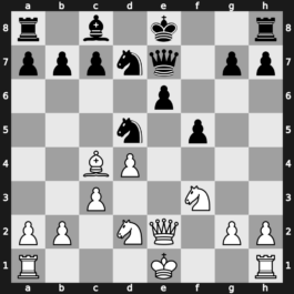 Rotterdam tt 1988 – Round 1 – Speelman, Jon S – 1/2-1/2 – Malaniuk, Vladimir P – G6