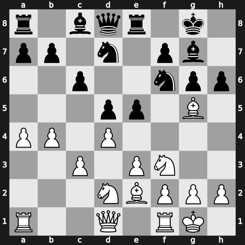 Thessaloniki olm 1988 – Round 2 – Torre, Eugenio – 0-1 – Kasparov, Garry – G13