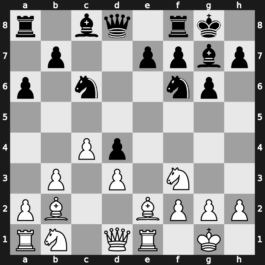 Thessaloniki olm 1988 – Round 4 – Santacruz, Francisco – 0-1 – Nikolic, Predrag – G31