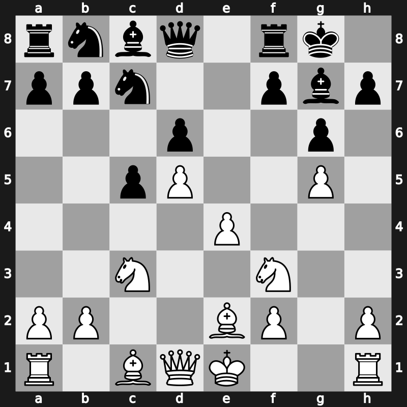Thessaloniki olm 1988 – Round 10 – Korchnoi, Viktor – 1-0 – Cooper Guerrero, Jaime – G90