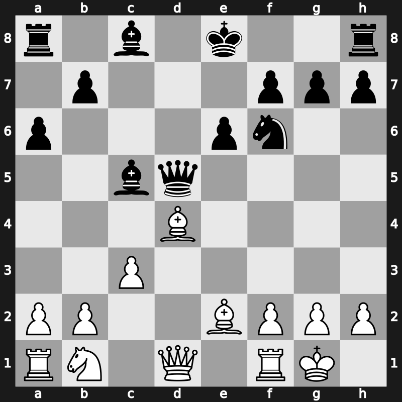 Thessaloniki olm 1988 – Round 12 – Freitag, Roland – 1/2-1/2 – von Kiedrowski, Klemens – G105