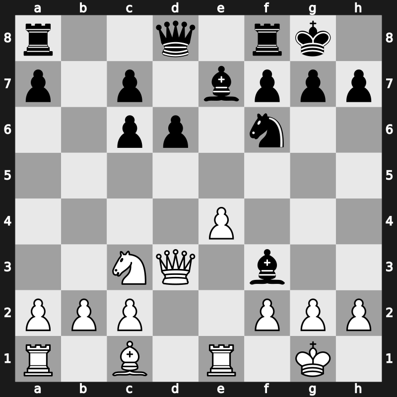 World Cup 1988 – Round 1 – Tal, Mikhail – 1-0 – Portisch, Lajos – G79
