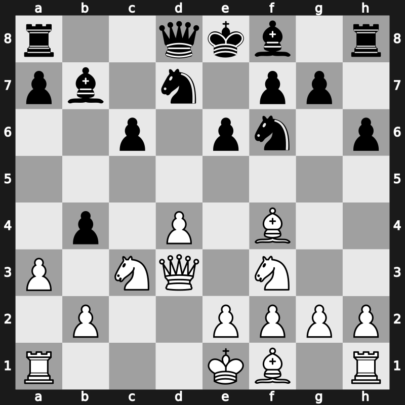 World Cup 1988 – Round 1 – Portisch, Lajos – 1/2-1/2 – Nogueiras Santiago, Jesus – G17