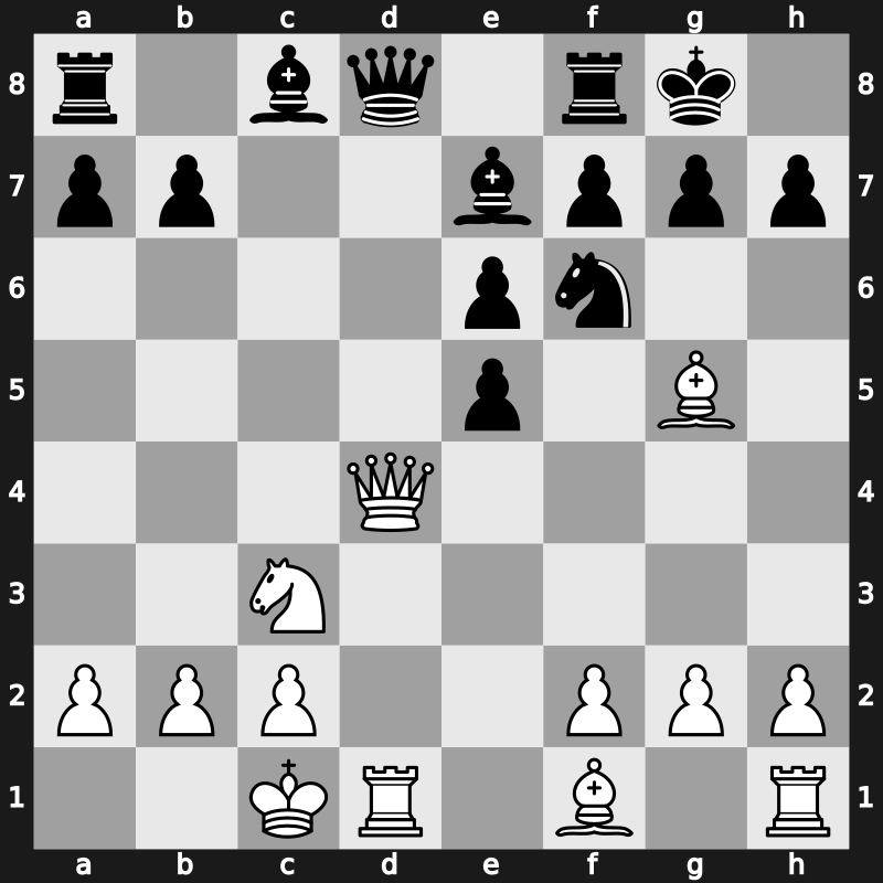 World Cup 1988 – Round 1 – Tal, Mikhail – 0-1 – Timman, Jan H – G64