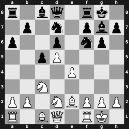 Belgrade 1987 – Round ? – Gligoric, Svetozar – 1-0 – Nikolic, Predrag – G42
