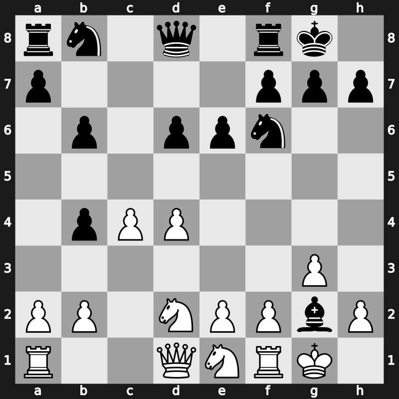 Brussels blitz 1987 – Round 1 – Karpov, Anatoly – 1-0 – Short, Nigel D – G21