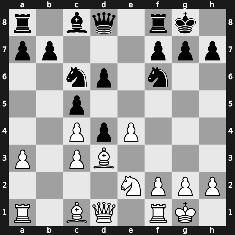 Brussels blitz 1987 – Round 1 – Tal, Mikhail – 1-0 – Sosonko, Gennadi – G30