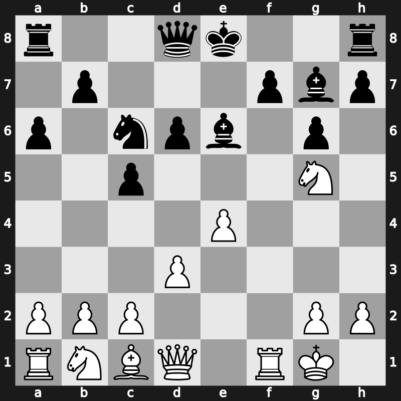 Brussels blitz 1987 – Round 1 – Short, Nigel D – 0-1 – Ljubojevic, Ljubomir – G56