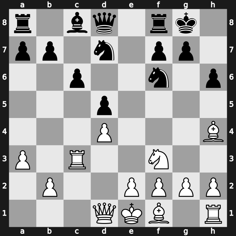 Brussels blitz 1987 – Round 1 – Korchnoi, Viktor – 1-0 – Sosonko, Gennadi – G93