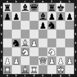 Brussels blitz 1987 – Round 1 – Korchnoi, Viktor – 0-1 – Huebner, Robert – G94