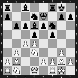 Hoogovens 1987 – Round 1 – Flear, Glenn C – 1/2-1/2 – Short, Nigel D – G4