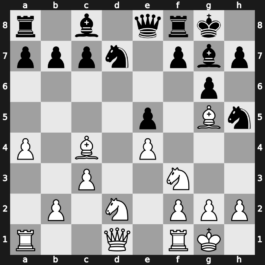 Hoogovens 1987 – Round 1 – Korchnoi, Viktor – 1-0 – Gutman, Leni – G18