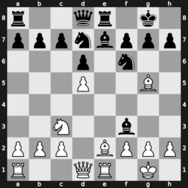 Hoogovens 1987 – Round 1 – Korchnoi, Viktor – 1/2-1/2 – Miles, Anthony J – G28