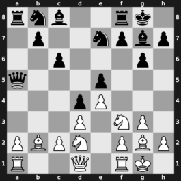 Hoogovens 1987 – Round ? – Short, Nigel D – 1/2-1/2 – Miles, Anthony J – G44